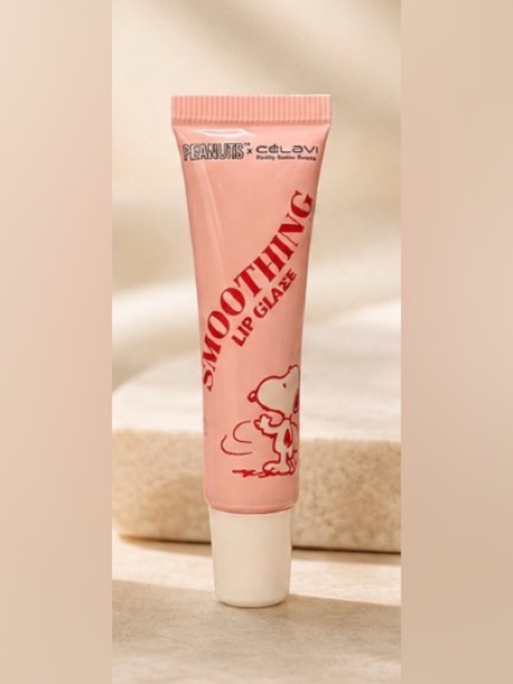 ☀️ 5/25 ☀️ Peanuts x Celavi Smoothing Lip Gloss, Snoopy